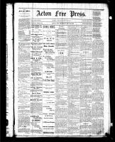 Acton Free Press (Acton, ON), May 28, 1885