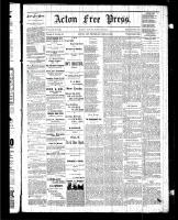 Acton Free Press (Acton, ON), June 25, 1885