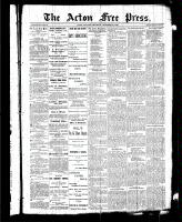 Acton Free Press (Acton, ON), December 10, 1885
