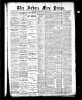 Acton Free Press (Acton, ON), February 4, 1886