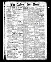 Acton Free Press (Acton, ON), February 11, 1886