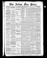 Acton Free Press (Acton, ON), February 18, 1886