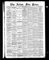 Acton Free Press (Acton, ON), April 8, 1886