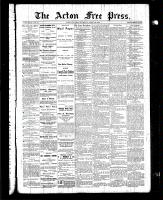 Acton Free Press (Acton, ON), April 22, 1886