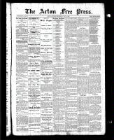 Acton Free Press (Acton, ON), May 6, 1886