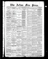 Acton Free Press (Acton, ON), May 13, 1886