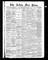 Acton Free Press (Acton, ON), May 20, 1886