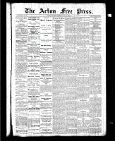 Acton Free Press (Acton, ON), May 27, 1886