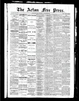 Acton Free Press (Acton, ON), August 26, 1886