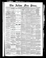 Acton Free Press (Acton, ON), September 30, 1886