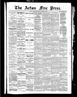 Acton Free Press (Acton, ON), October 14, 1886