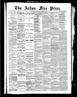 Acton Free Press (Acton, ON), October 21, 1886