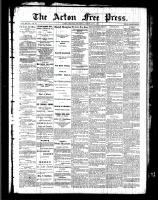 Acton Free Press (Acton, ON), February 3, 1887