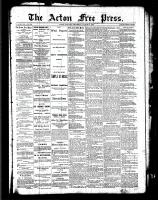 Acton Free Press (Acton, ON), March 24, 1887