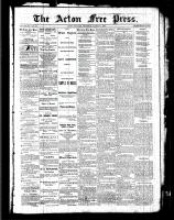 Acton Free Press (Acton, ON), March 31, 1887