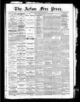 Acton Free Press (Acton, ON), April 7, 1887