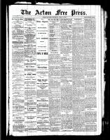 Acton Free Press (Acton, ON), April 21, 1887