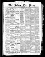 Acton Free Press (Acton, ON), May 12, 1887