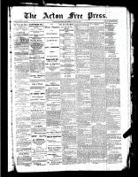 Acton Free Press (Acton, ON), June 9, 1887