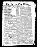 Acton Free Press (Acton, ON), June 16, 1887