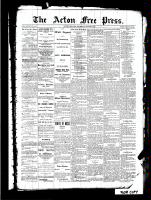 Acton Free Press (Acton, ON), June 23, 1887