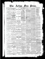 Acton Free Press (Acton, ON), June 30, 1887
