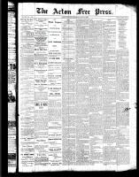 Acton Free Press (Acton, ON), July 21, 1887