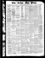 Acton Free Press (Acton, ON), September 8, 1887