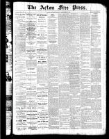 Acton Free Press (Acton, ON), September 15, 1887