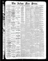 Acton Free Press (Acton, ON), December 8, 1887