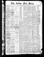 Acton Free Press (Acton, ON), August 2, 1888