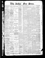 Acton Free Press (Acton, ON), December 27, 1888