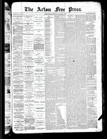 Acton Free Press (Acton, ON), March 21, 1889