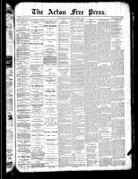Acton Free Press (Acton, ON), April 4, 1889