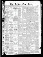 Acton Free Press (Acton, ON), April 11, 1889