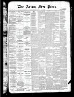 Acton Free Press (Acton, ON), April 25, 1889