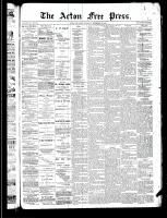 Acton Free Press (Acton, ON), December 12, 1889