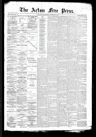 Acton Free Press (Acton, ON), February 12, 1891