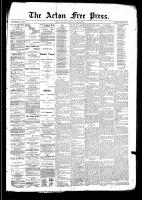 Acton Free Press (Acton, ON), April 2, 1891