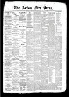 Acton Free Press (Acton, ON), April 9, 1891