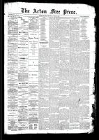 Acton Free Press (Acton, ON), April 30, 1891