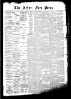 Acton Free Press (Acton, ON), May 14, 1891