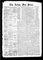 Acton Free Press (Acton, ON), June 11, 1891
