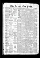 Acton Free Press (Acton, ON), July 2, 1891