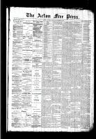 Acton Free Press (Acton, ON), October 15, 1891