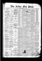 Acton Free Press (Acton, ON), January 7, 1892