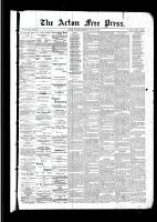 Acton Free Press (Acton, ON), March 31, 1892