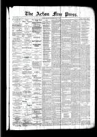 Acton Free Press (Acton, ON), May 5, 1892