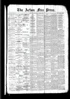 Acton Free Press (Acton, ON), June 30, 1892