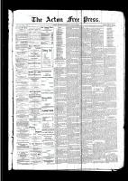 Acton Free Press (Acton, ON), March 16, 1893